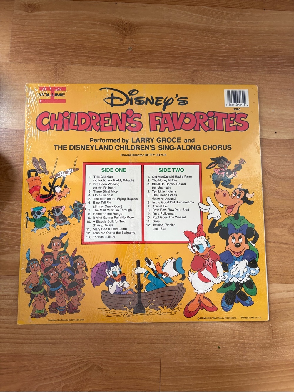 Vintage Disney Children's Favorites Vinyl Record Lot of 3 - Picture 3 of 8